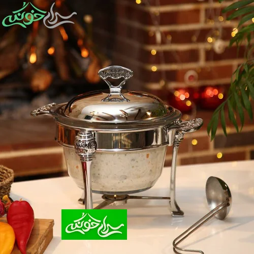 سوفله سوپ خوری مدل تاجی استیل