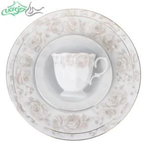 سرویس چینی زرین مدل نئوکلاسیک طرح پرنسا