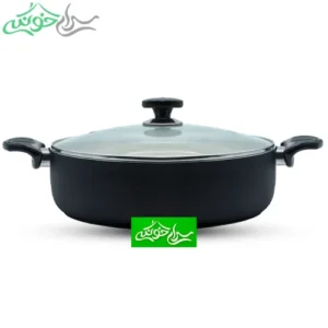 تابه گرانیتی دو دسته سایز 26