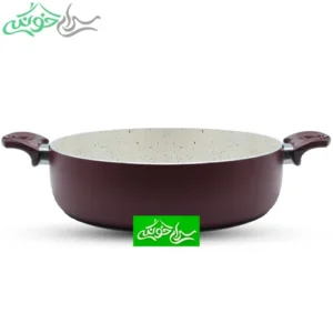 تابه گرانیتی دو دسته سایز 28