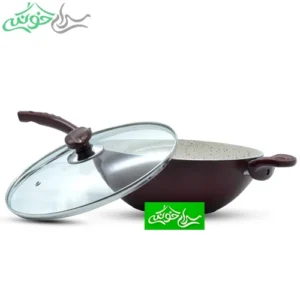 تابه وک گرانیتی سایز 28 دو دسته