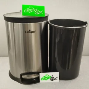 سطل زباله 12 لیتری استیل یونیک
