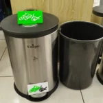 سطل زباله 16 لیتری استیل یونیک