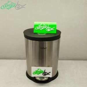 سطل زباله 5 لیتری استیل یونیک