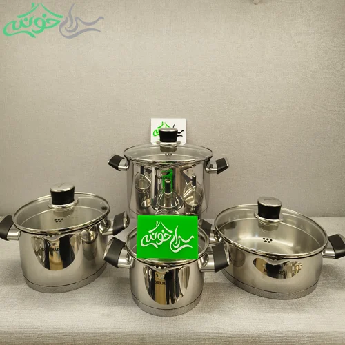 سرویس قابلمه استیل کرکماز مدل Pera کد 2087