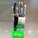 سرویس چاقو تیتانیومی عرشیا آلمان کد 1418