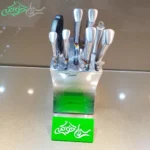 سرویس چاقو دسته لیزری عرشیا آلمان کد 3004