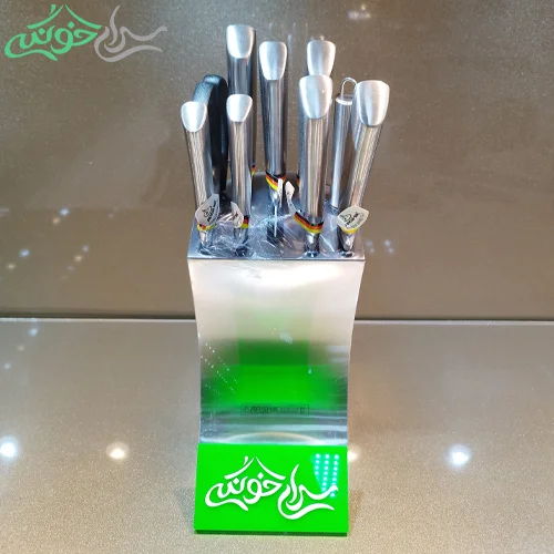 سرویس چاقو دسته لیزری عرشیا آلمان کد 3004